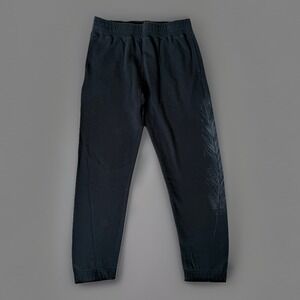 Venor Gray 100% Cotton Feather Sweat Pants Women's Size M Heavy Knit New